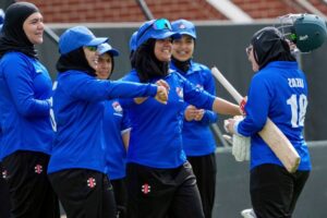 Afghan women’s refugee team returns to world cricket post Taliban exclusion