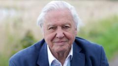 David Attenborough says he is ‘overwhelmed’ by 100th birthday messages