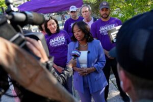 US progressive Lewis George on track to become DC mayor after Trump threats